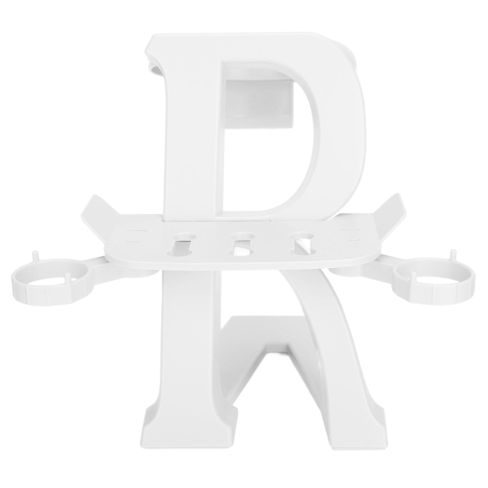 VR Headset Stand VR Universal Display Holder and Controller Mount Station for Oculus Quest 2White