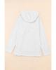 Azura Exchange Kangaroo Pocket Henley Button Hoodie
