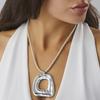 Ingemark 4 Styles Punk Ocean Flower Conch Pendant Choker Necklace for Women Vintage Chunky Rope Chain Grunge Jewelry Steampunk