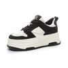 Small size niche rhinestone platform little white shoes women's autumn new casual little white shoes muffin board shoes