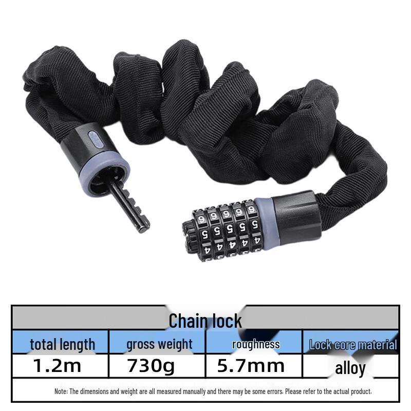 Lishih Mountain Bike Chain Lock
