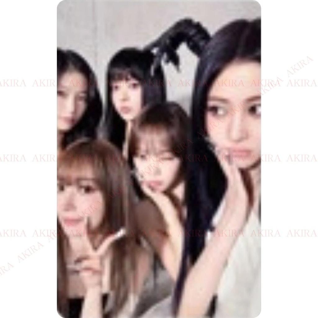 LE SSERAFIM HOT ALBUM JAPAN POB LUCKYDRAW PHOTO CARD Weverse UMS TR HMV