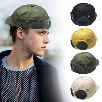 Hats For Men Trendy Backwards Wearing Glasses Peaked Hats For Women Street Style Versatile Sunglasses Baseball Cap