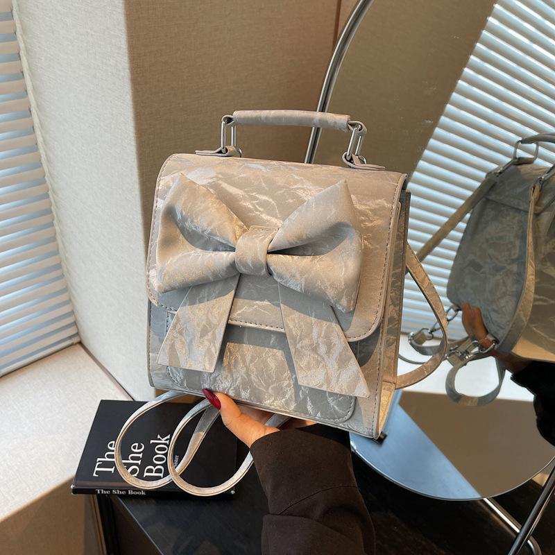 Premium Bow Backpack Women's New Fashion Niche Travel Out Small Backpack