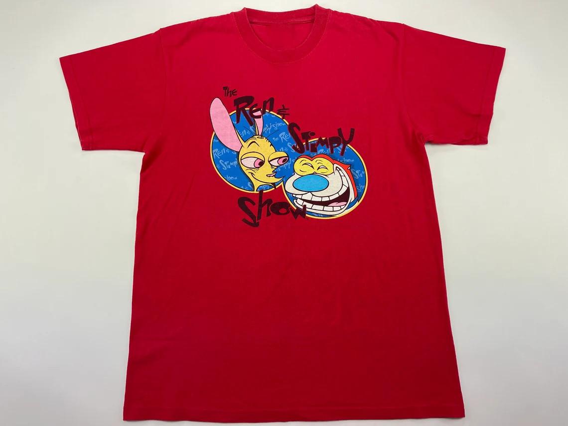 

Ren and Stimpy T-shirt For men Women All Size S-4XL YI1099 S разноцветный