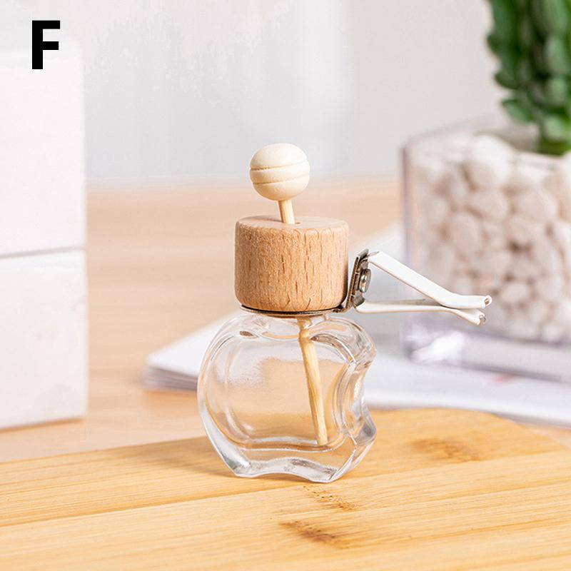 1 PC Car Air Outlet Freshener Diffuser Empty Perfume Clip Bottle Pendant Essential Oil Car Fragrance Hanging Ornament