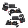Electric Bike Throttle Grip LCD Electric Quantity Display with Switch 6 Cores Speed Governing Throttle Grip Throttles 2