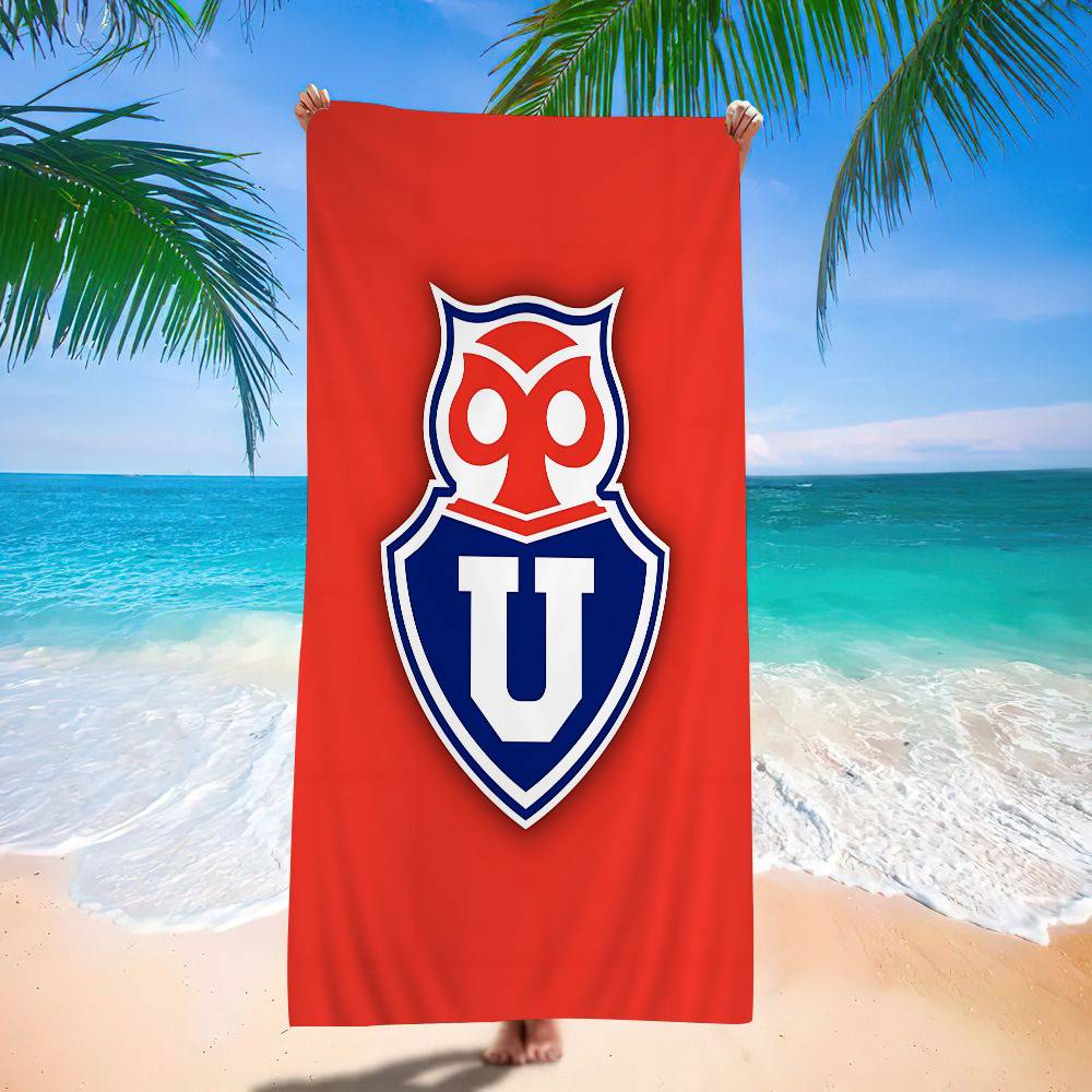 Sport Club Chile U-University Microfiber Blanket Quick Drying Beach Towels Oversized Printing Super Absorbent Pool Towel