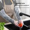 Long Disposable CPE Arm Sleeves Gloves for Kitchen, Cleaning, and Dishwashing