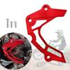 Canitu Red Front Sprocket Cover Guard Motorcycle Aluminum Chain Guard Sprocket Engine Cover Case