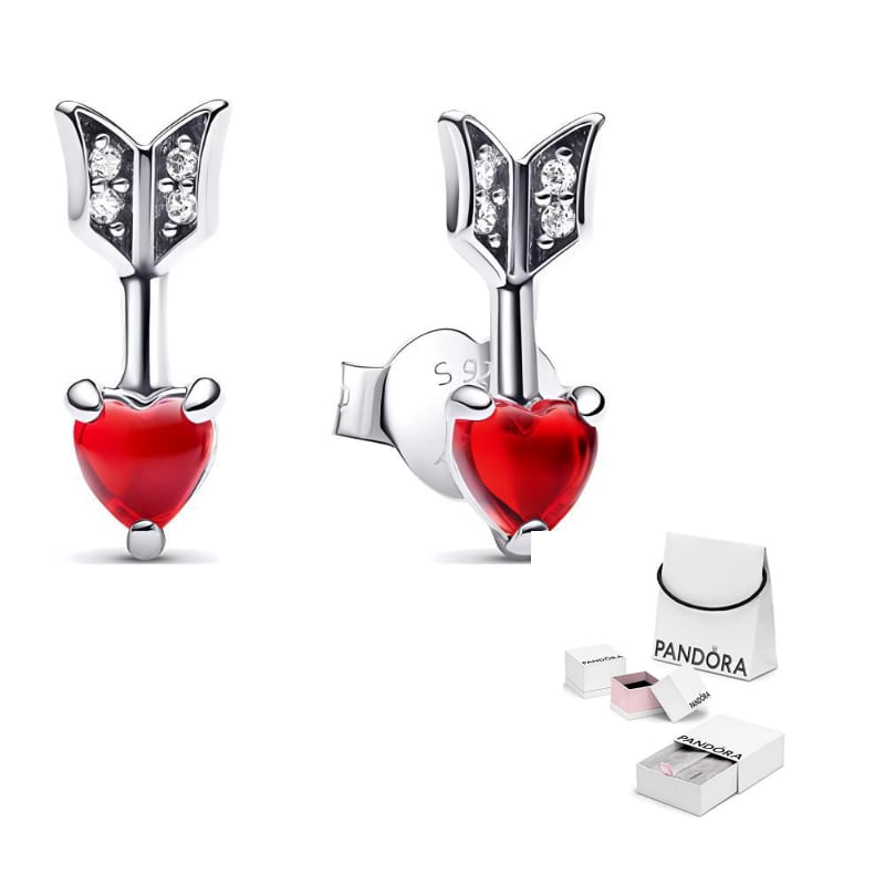Pandora 925 Sterling Silver Stud Earrings