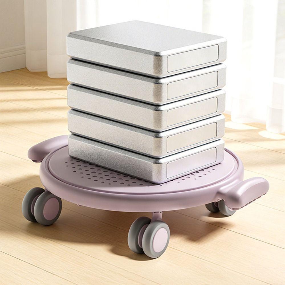 Non-slip Pilates Sliding Plate with Resistant Band Core Workout Slide Board  Workout At Home