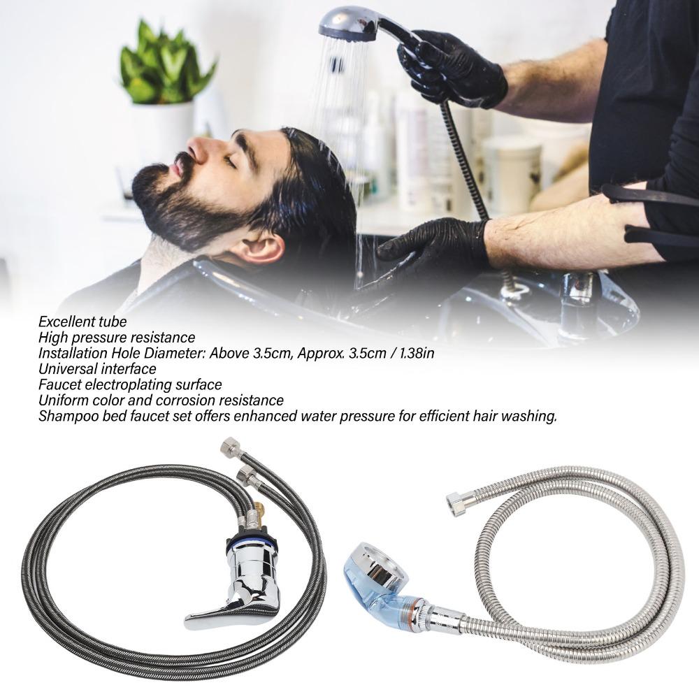 Adjustable Salon Shampoo Faucet Mixing Valve Shampoo Basin Sprayer Faucet Sprayer Kit For Salon