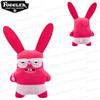 Ugly Cute Teeth Monster Plush Toy Crazy Rabbit Biohazard Burper Series Funny Stuffed Animal Doll Vacation Theme Gift