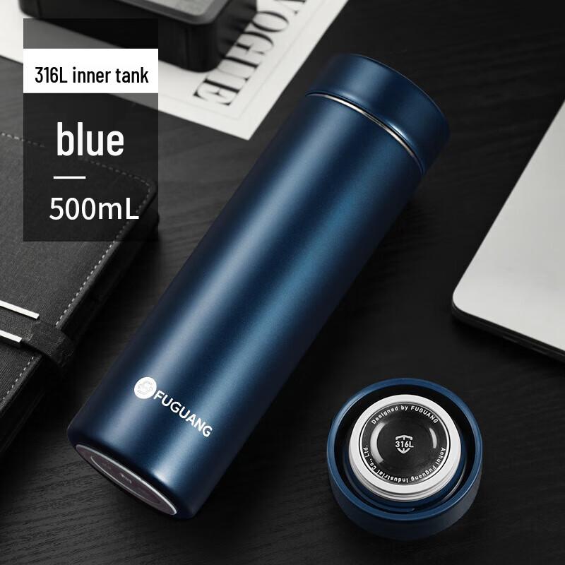 FUGUANG Youming 500ml Portable 316L Stainless Steel Vacuum Mug
