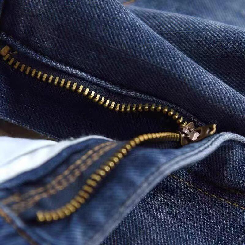 Women's Soft Fleece-Lined Denim Jeans – Comfortable, Flattering, Versatile Dad Pants for Autumn/Winter 2025