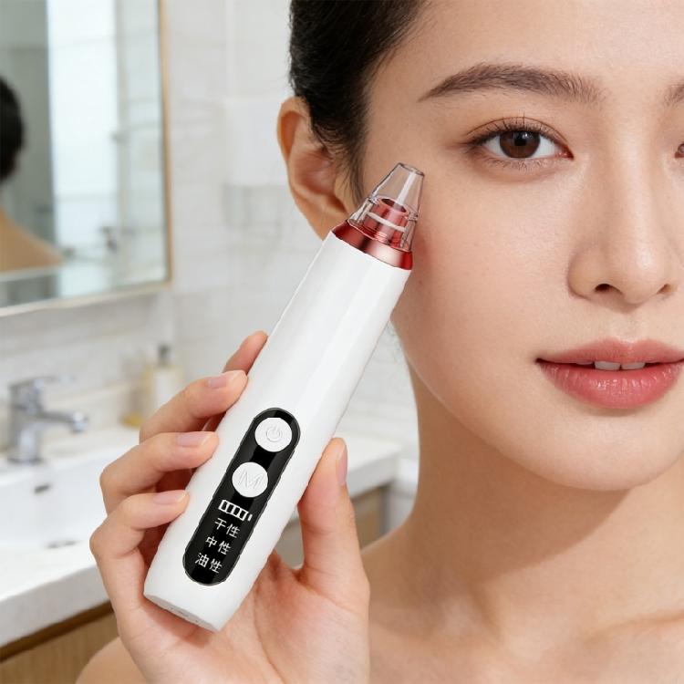 Professional Blackhead Suction Remover Tool With Visible Cleaning Process And Safe ABS Construction