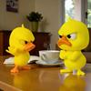 3/1Pcs Muscle/Angry Duck Statue -3D Desktop Decor,Cute Bookshelf Whimsical Figurine,Multifunctional Home Decoration Accessories