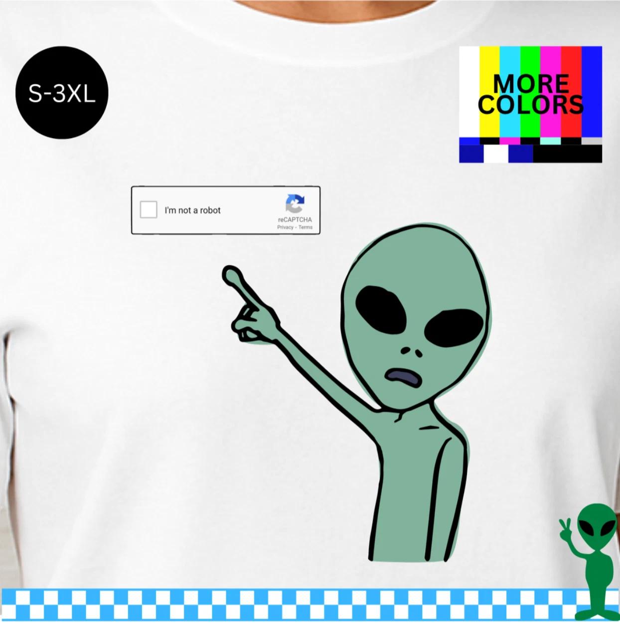 CAPTCHA Shirt S-3XL Unisex Short-Sleeve M