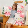 Cute Sailor Suit Cat Plush Toy Bow Kitty Cat Sleeping Pillow Doll Gift