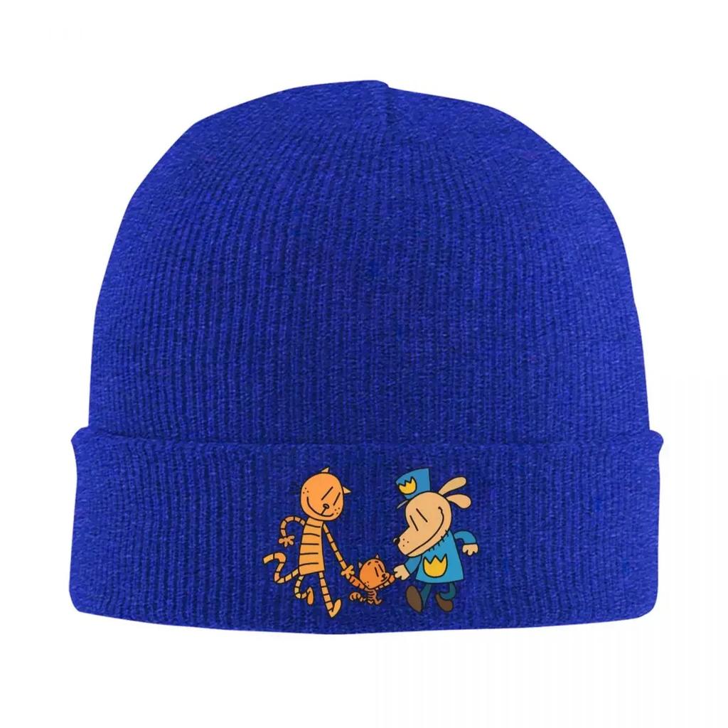 Dog Unisex Lil Petey And Big Petey Fan Art Warm Knitted Cap Bonnet Hat Autumn Winter Outdoor Beanies Hats for Unisex Adult