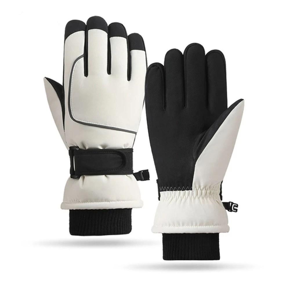 Anti-Skid Winter Gloves Thick Waterproof Gloves Fashion Ski Gloves  Men Women