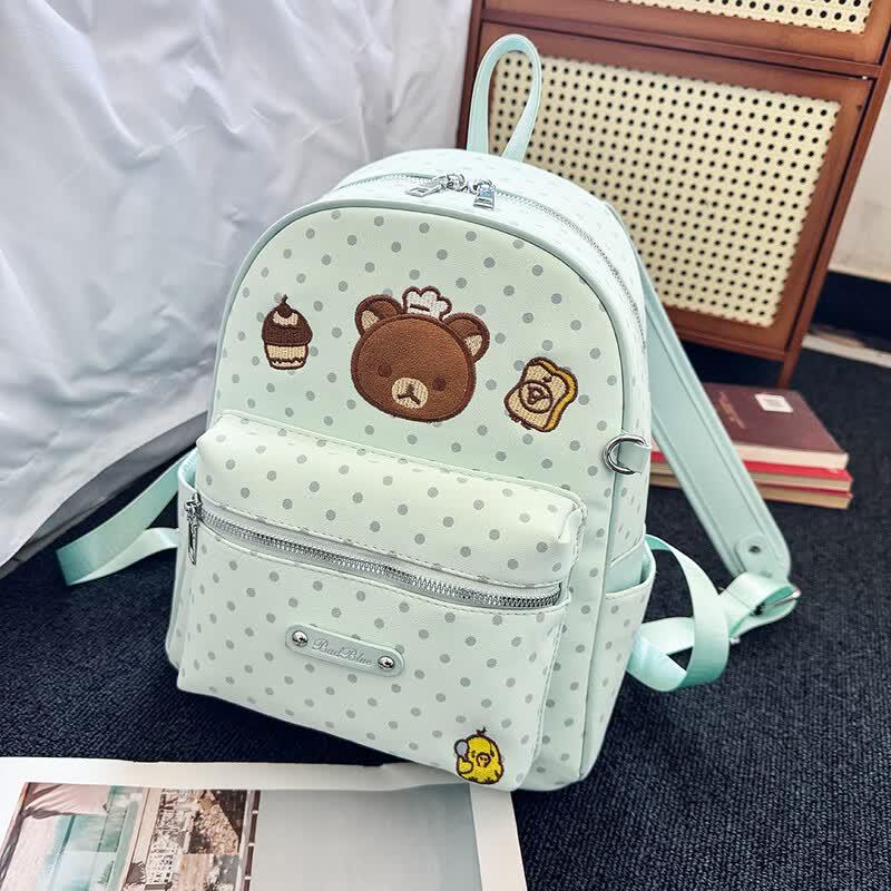 OGAR Rilakkuma Cute Cartoon Backpack