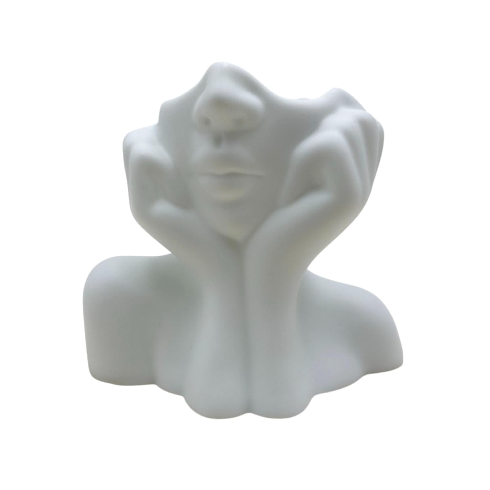 

Lunari Plastic Vase, Antique/Modern Interior Decor, Silhouette Figurine