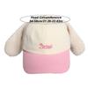With Ears Cartoon Baseball Cap Rabbit Kitten Sun Hat Casual Peaked Cap