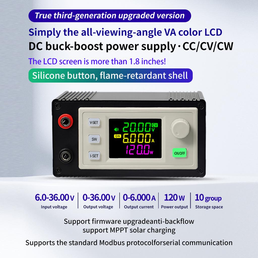 SK120X/SK60X Einstellbares CNC DC Spannungsregelungs-Netzteilmodul für Solarladung mit Hochstromausgang