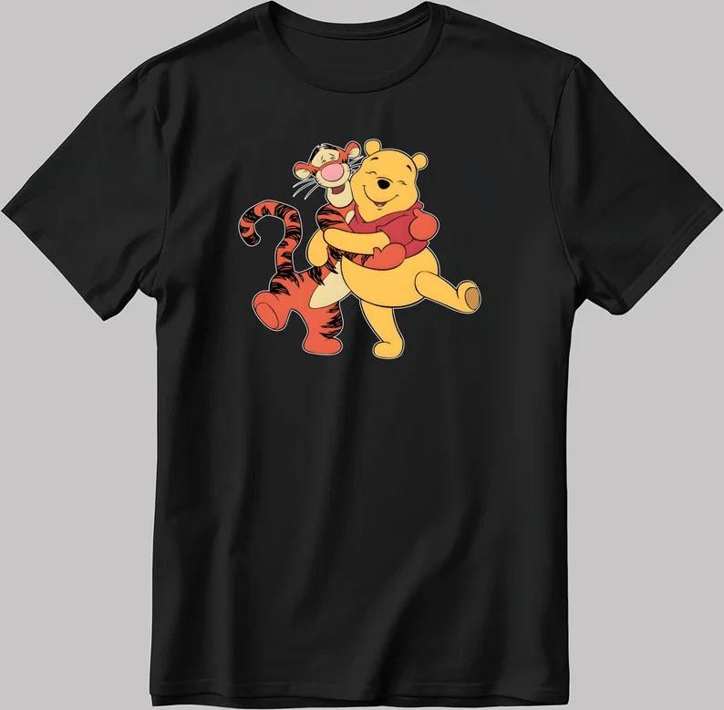 Winnie The Pool V2 Black T Shirt S