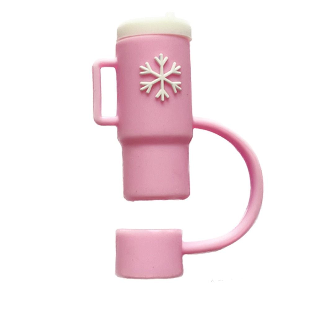Silicone Straw Topper Splash Proof Straw Dust Cap Drinkware Straw Cover  Straw Decoration