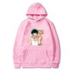 Hot Anime My Hero Academia Midoriya Izuku And Himiko Toga Print Hooded Men Women Casual Loose Hoodies Harajuku Male Sweatshirt