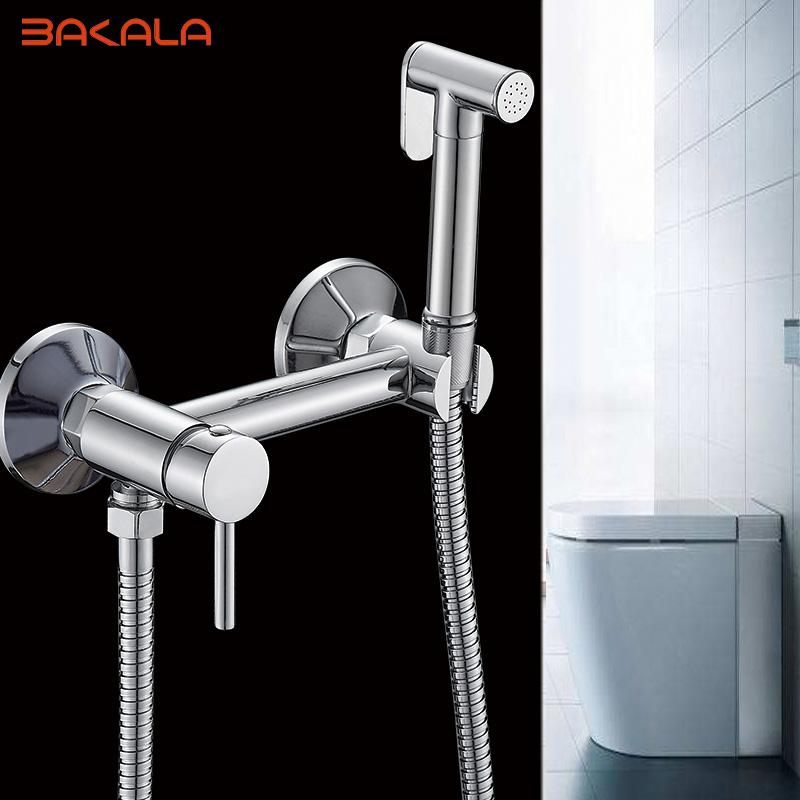 

Смесители для биде BAKALA настенный смеситель для биде унитаз душ с ручным распылителем хром гигиенический душ биде