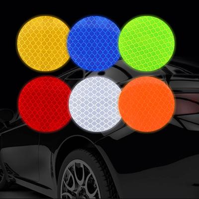 10pcs Car Reflective Strip Warning Sticker For Bus Backpack Bicycle Baby Car Waterproof  Safety Door Stickers