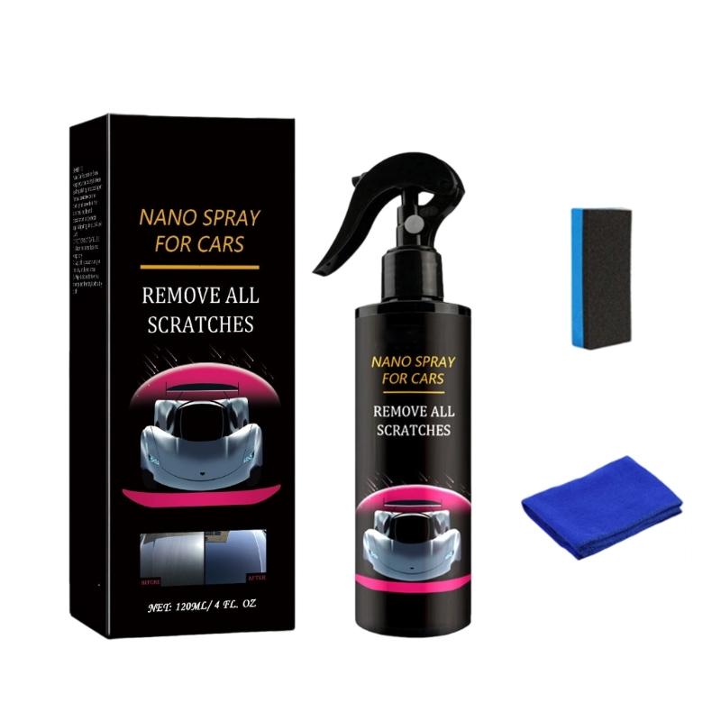 

120ml Car Scratch Remover With Sponge Car Styling Auto Body Paint Care Scratch Polishing Cleaner 1