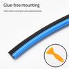 5M Car Interior Decorative Strips Electroplated Car Trim Strip Kit DIY Decoration Flexible Strips Molding Auto Styling Strips
