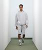 STANDARDERROR [Four Seasons] 87-Stan274 Single-Pleat Wide Loose Fit Bermuda Sweatpants (3 Colors)