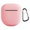 For Bose QuietComfort Earbuds II Silicone Case Wireless Earphone Anti-Scratch Protective Cover with Carabiner