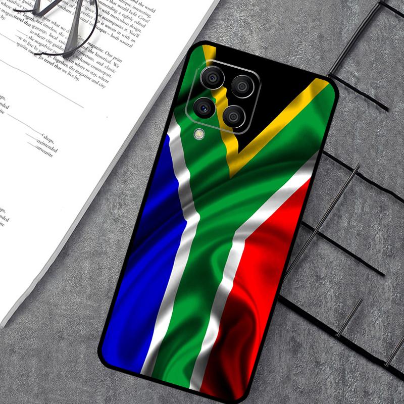 South Africa Flag Case For Samsung Galaxy M55 M31 M13 M11 M12 M14 M15 M06 M16 M36 M56 M53 M32 M52 M35 M34 M54