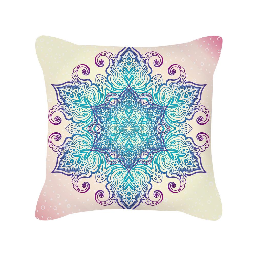 New Product Pillow Ins Nordic Style Geometric Pattern Plush Pillow Cover Sofa Cushion Cover