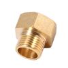 1pc Brass Water Pipe Hex Bushing Reducer Adapter 1 2BSPT Male and 3 4BSPT Female Thread