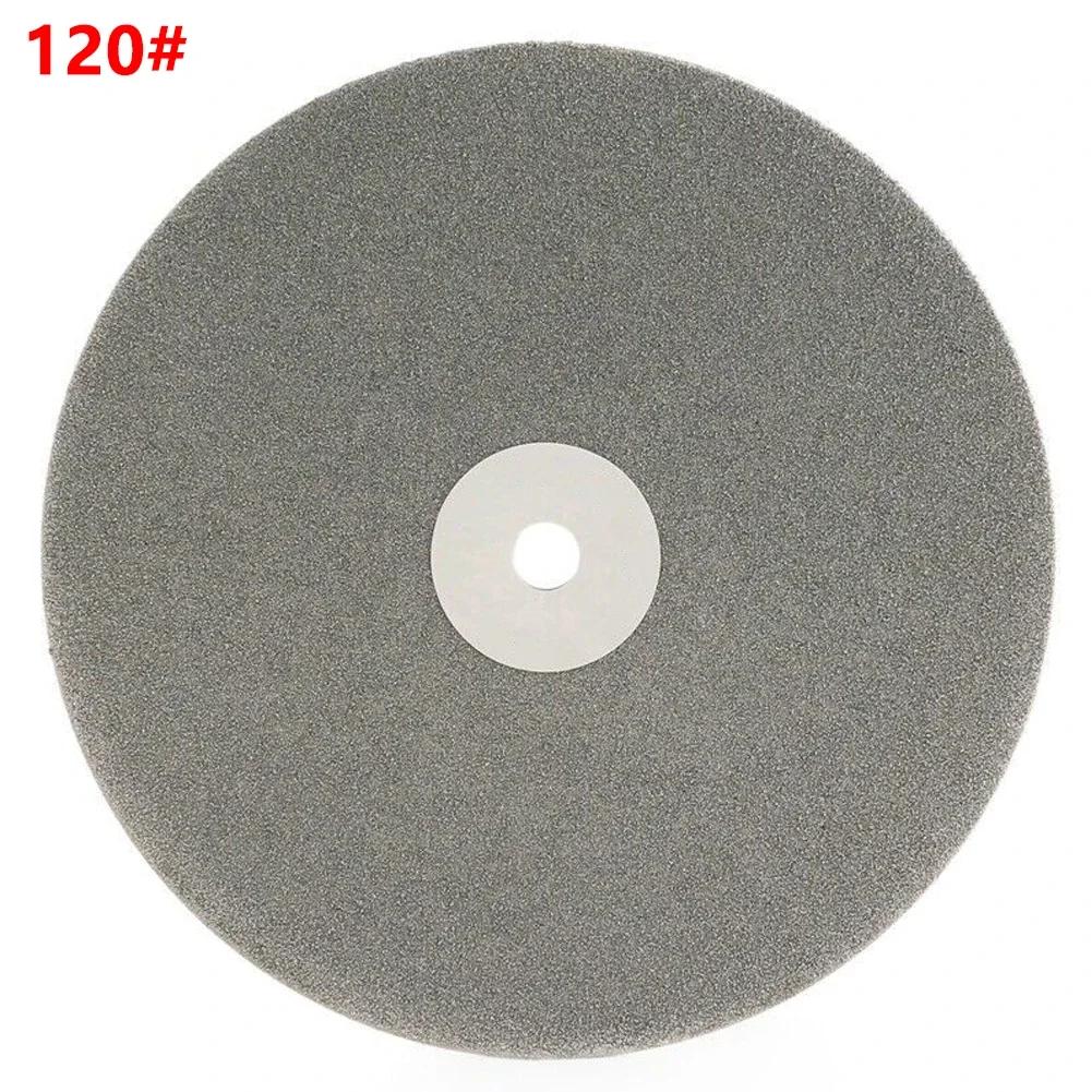 8Inch 111mm emery Coated Lapping Disc Grit 61-1111 1/1in Hole Flat Lap Wheel Abrasive Grinding Disc For Gemstone Jewelry Rock