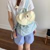 Schoolbag College Style Backpack Women's 1011 New Spring and Summer Fashion Travel Small Backpack Versatile Commuter Backpack