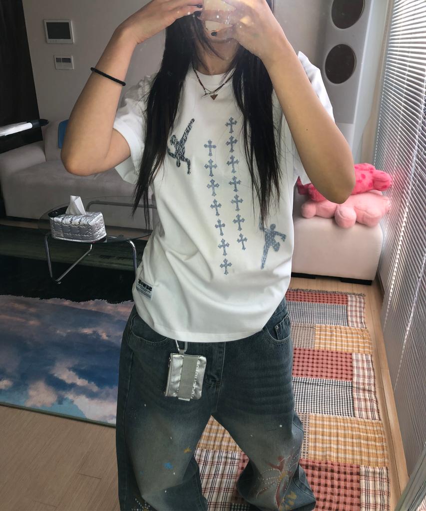 Ssobi Jump! Oversized Short-Sleeve Tee