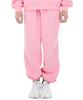 Isjabaibeu [Ipt007-5] Circle Glitter Logo Jogger - Pink
