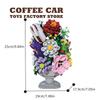 NEW Potted Plant Model MOC Bricks Set Romantic Flowers Bouquet Building Blocks Bonsai DIY Home Decoration Children Toy Girl Gift