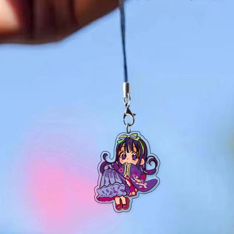 

Anime Toilet-bound Hanako-kun Mitsuba Minamoto Kou Cosplay Keychain Acrylic Pendant Keyring Key Chain Phone Chain Accessory Gift