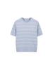 Peulojegteuem Women'S Cable Round Short Sleeve Knit_Epg2Er2100