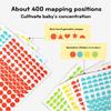 400pcs Colorful Dot Stickers Inside! Kids’ Geometric Sticker Book – Long-Format Mosaic Art, Boost Focus & Hand-Eye Skills